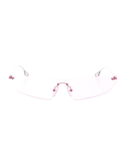 Philó Cat-Eye Tinted Sunglasses Silver