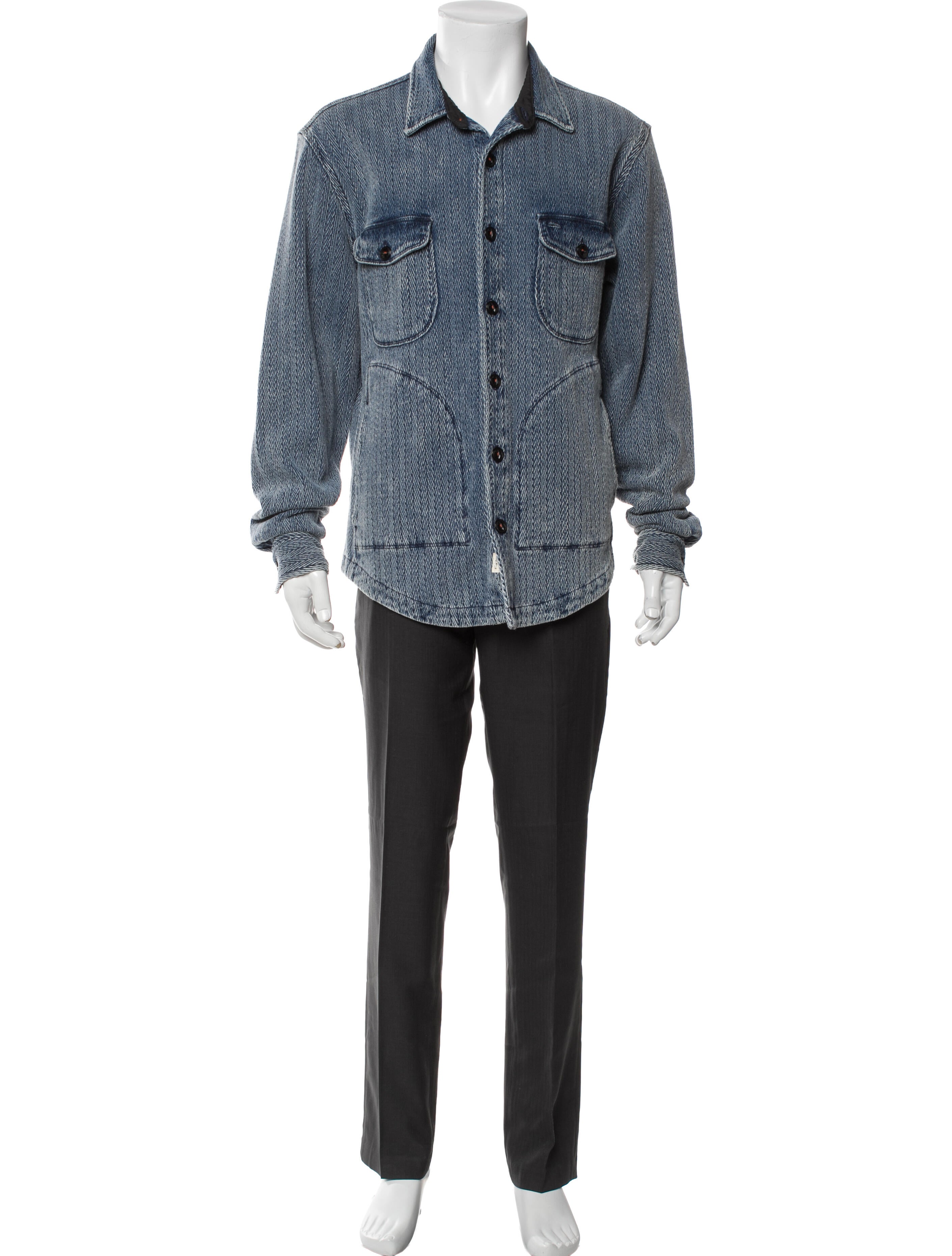 Hiroshi Kato Printed Denim Jacket