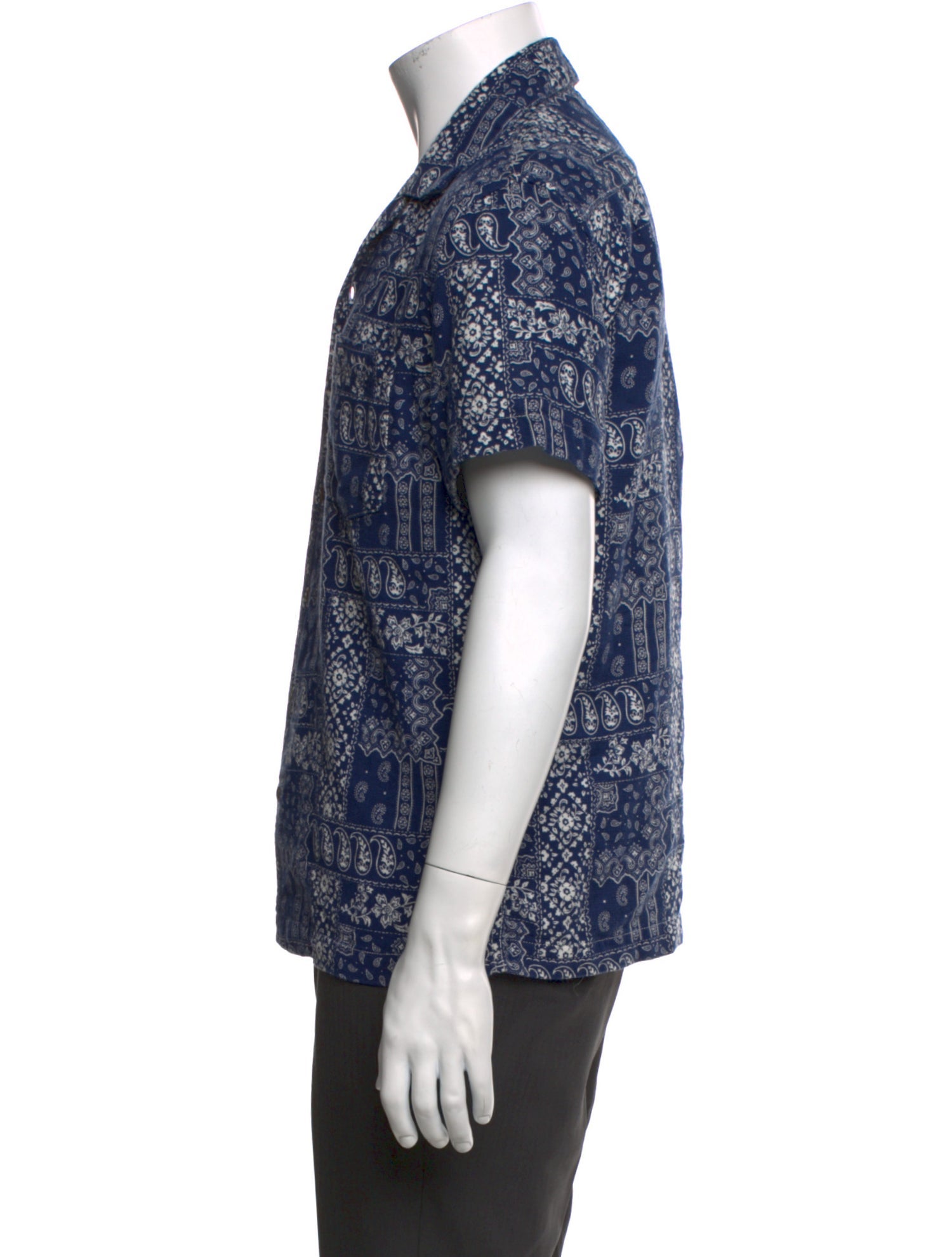 Hiroshi Kato Floral Print Short Sleeve Shirt