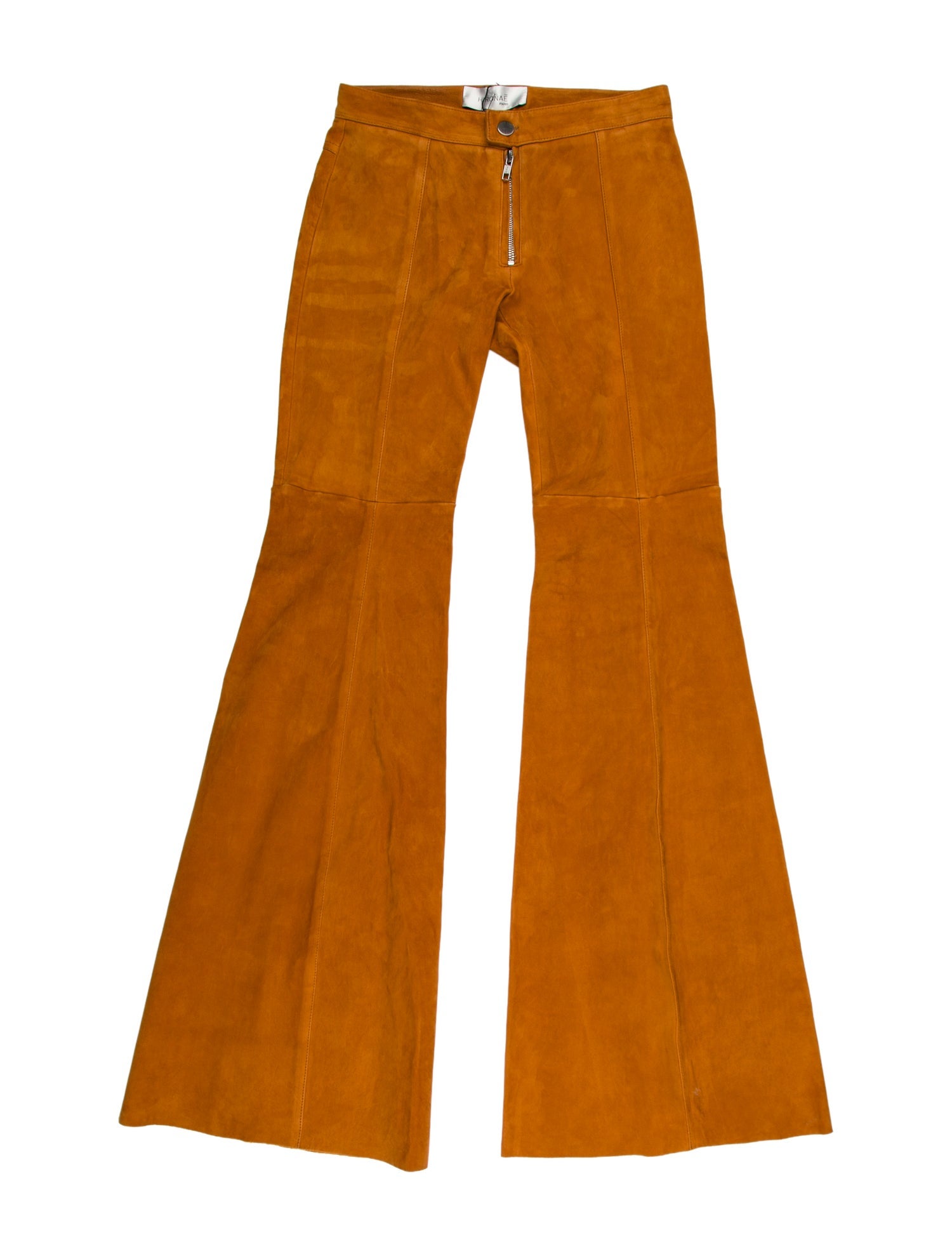 Hironaé Lambskin Wide Leg Pants