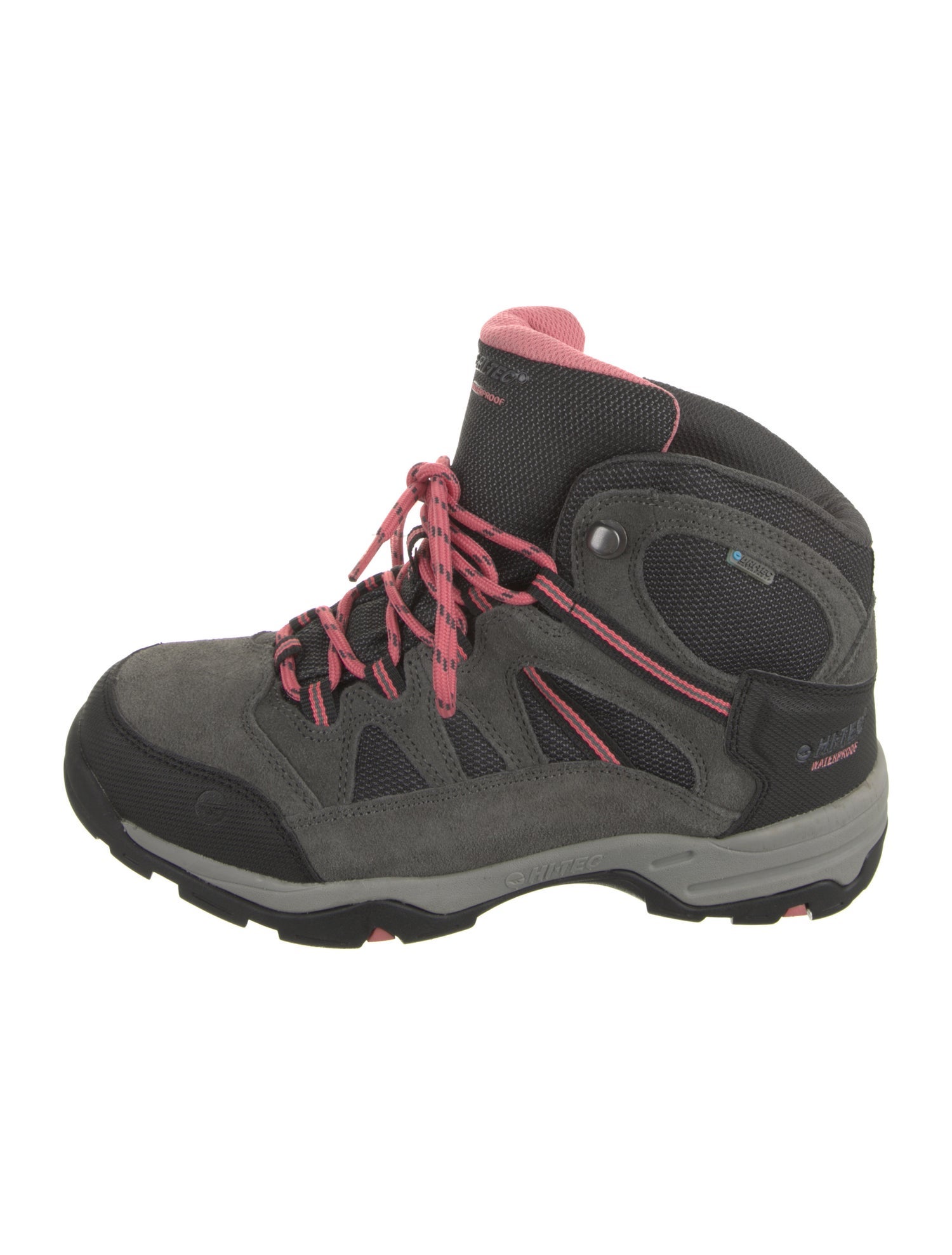HI-TEC HTS74 Suede Printed Hiking Boots