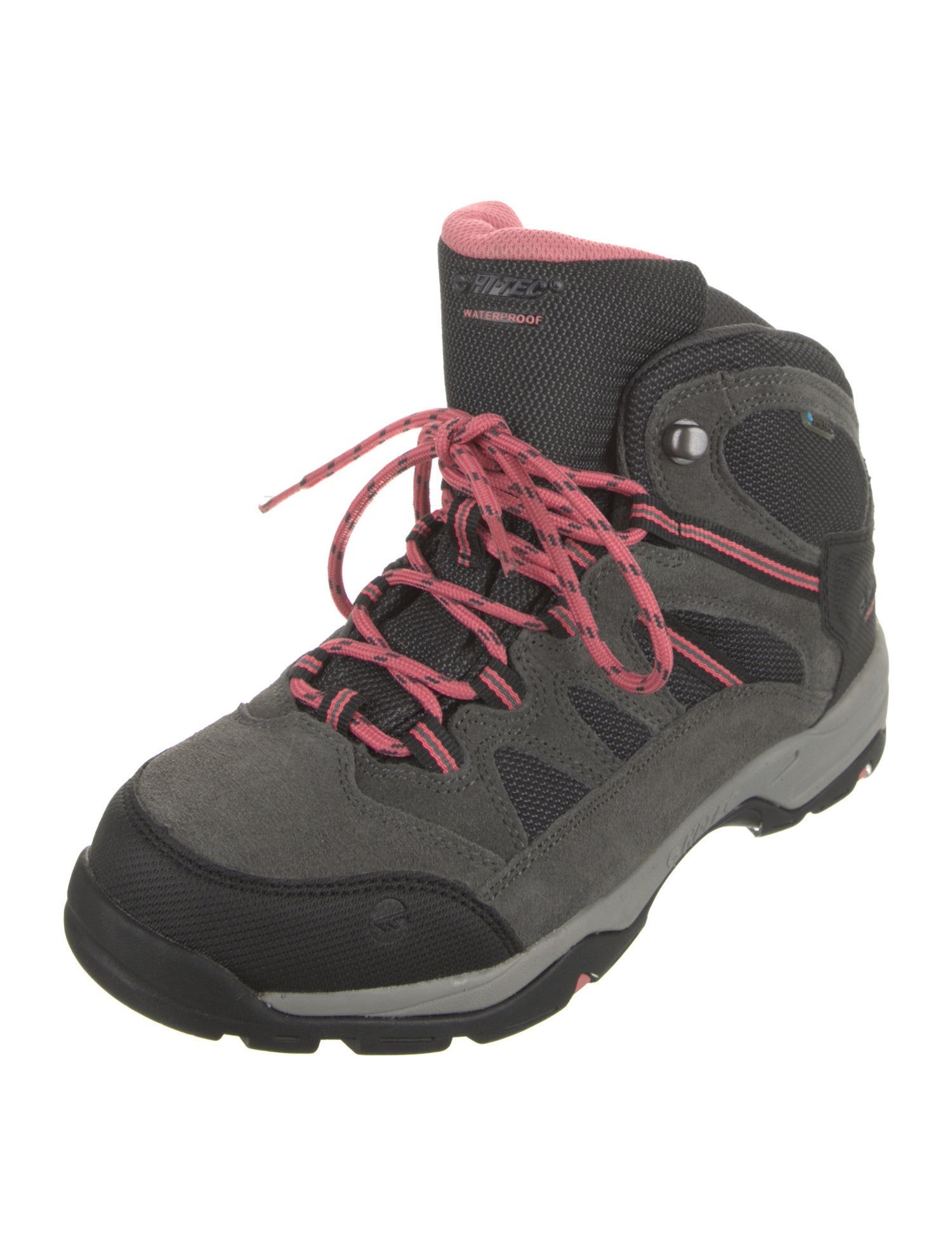 HI-TEC HTS74 Suede Printed Hiking Boots