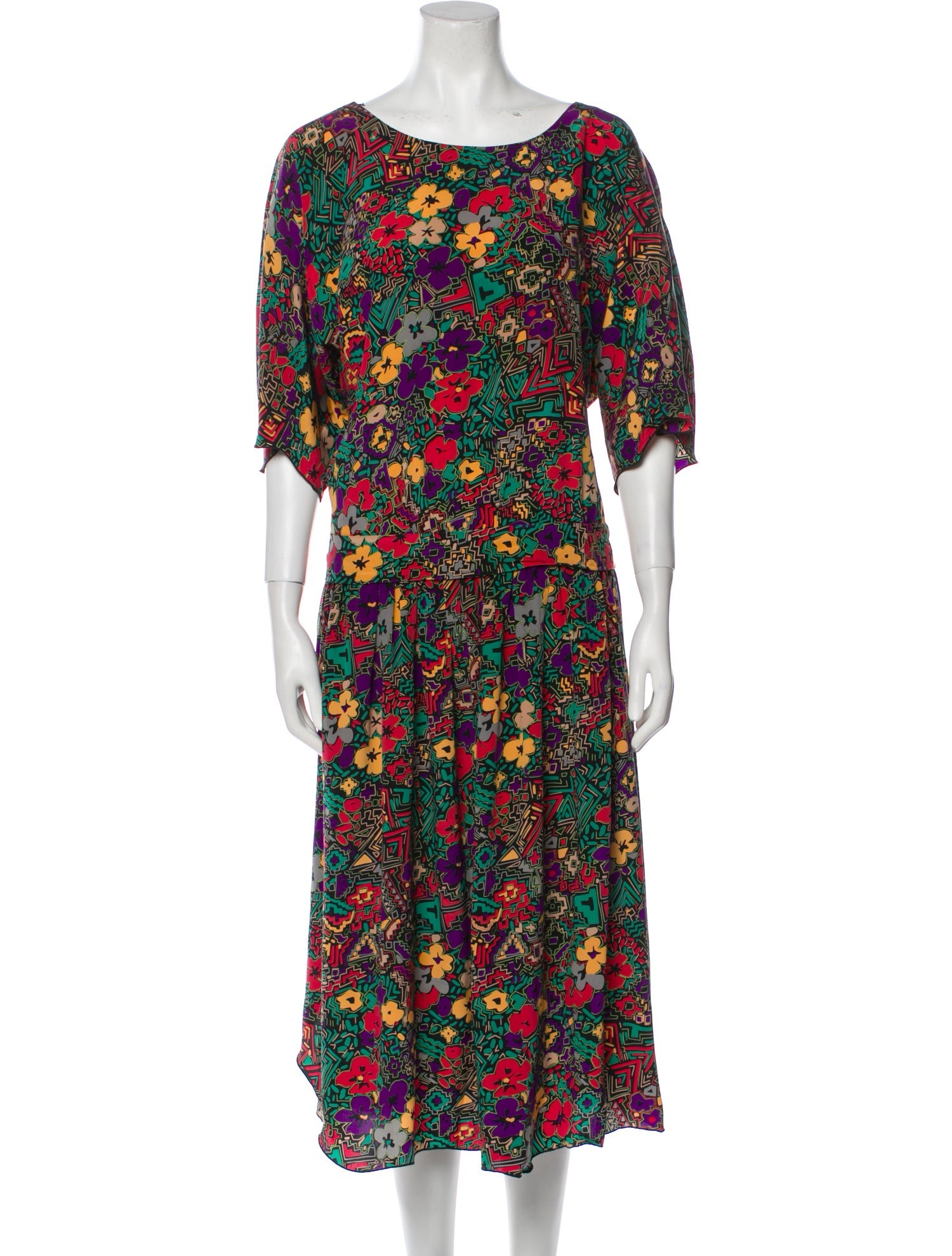 Holly's Harp Floral Print Long Dress