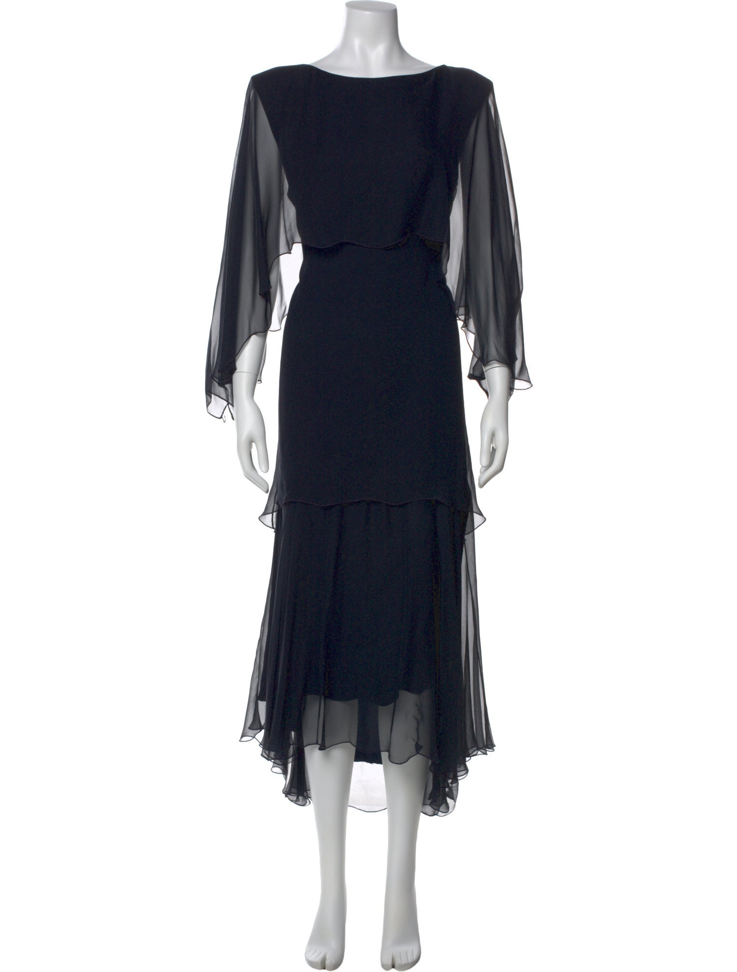 Holly's Harp Silk Long Dress