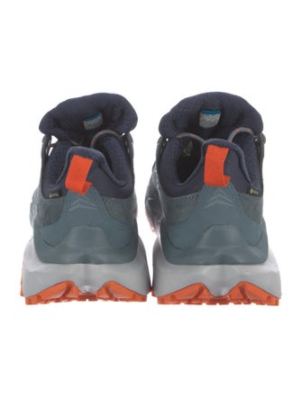 Hoka One One Suede Printed Athletic Sneakers