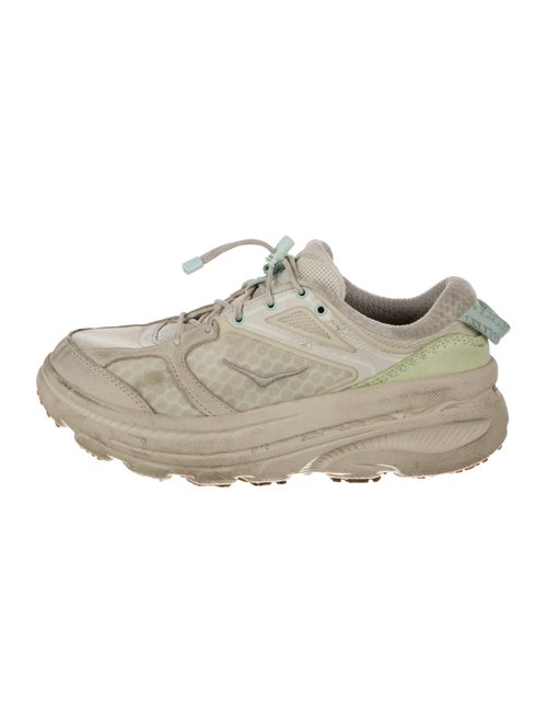 Hoka Mesh Embroidered Accent Chunky Sneakers