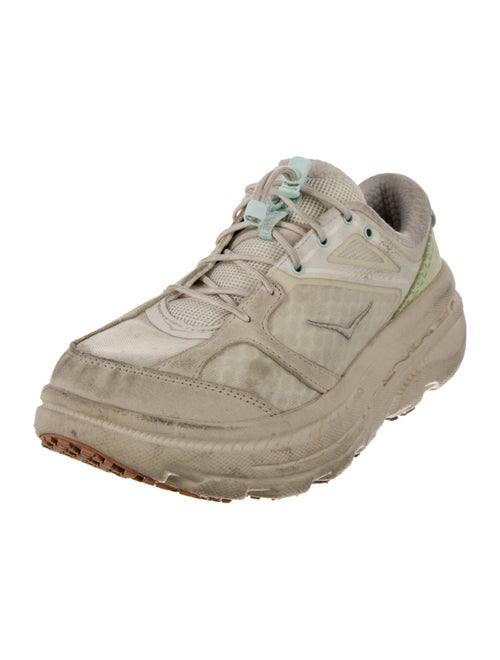 Hoka Mesh Embroidered Accent Chunky Sneakers