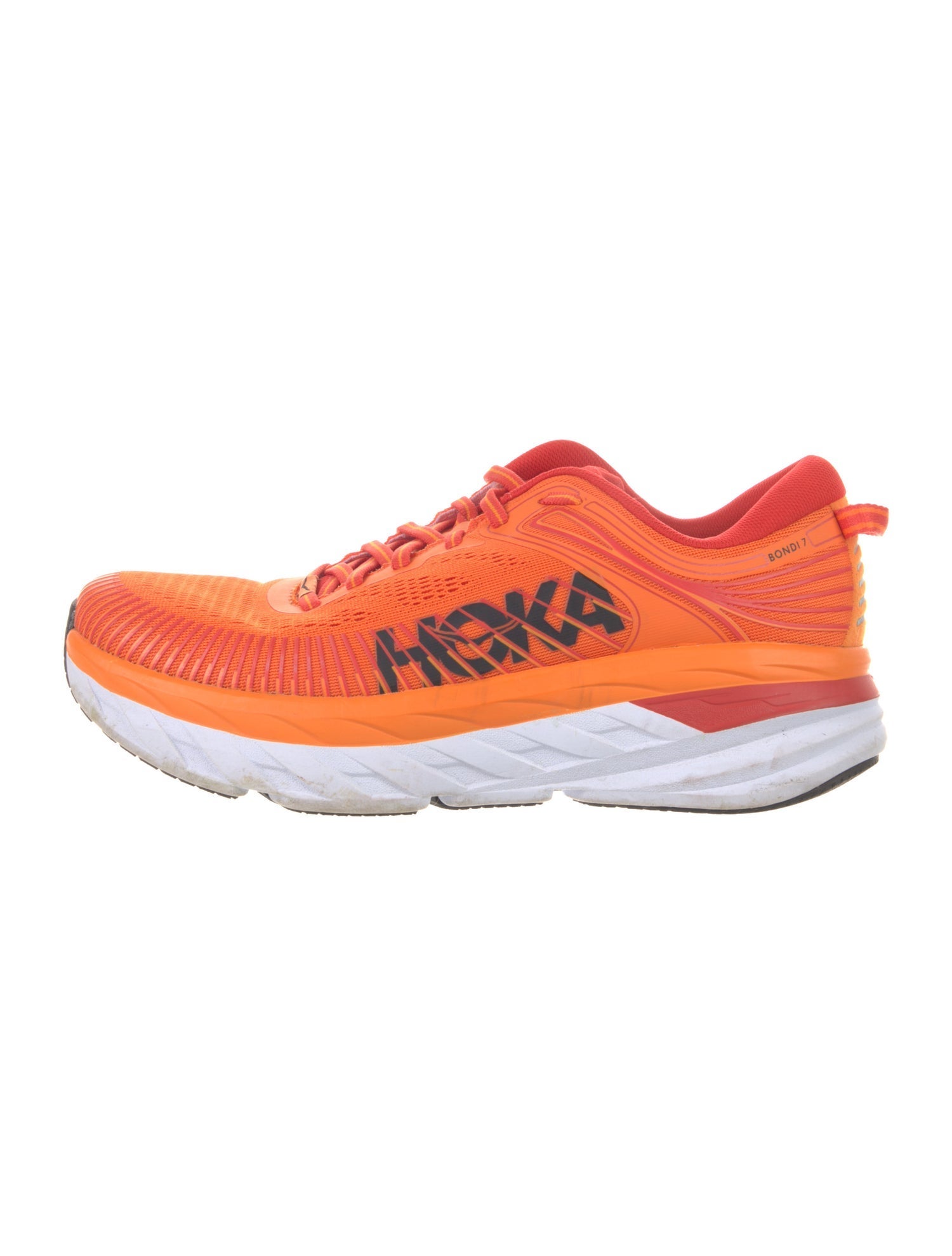 Hoka Mesh Colorblock Pattern Sneakers