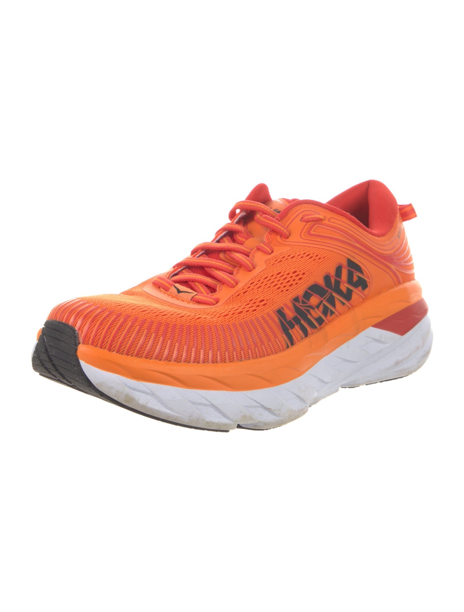 Hoka Mesh Colorblock Pattern Sneakers