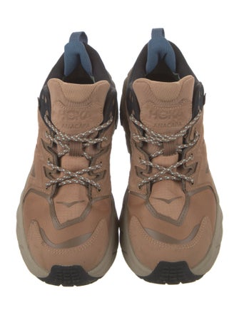 Hoka Nylon Printed Chunky Sneakers