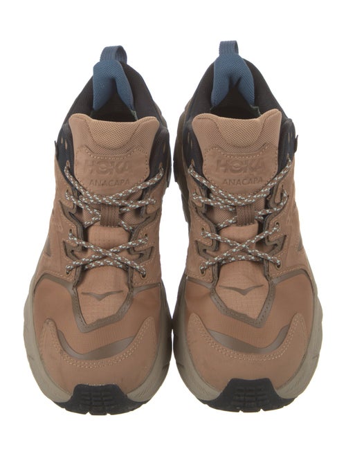 Hoka Nylon Printed Chunky Sneakers