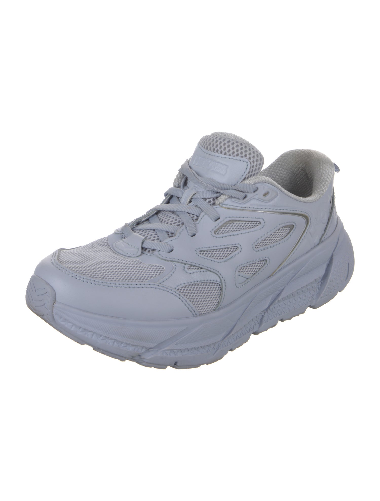 Hoka Leather Mesh Accents Sneakers