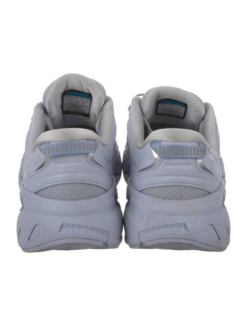 Hoka Leather Mesh Accents Sneakers