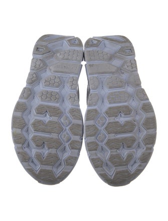 Hoka Leather Mesh Accents Sneakers