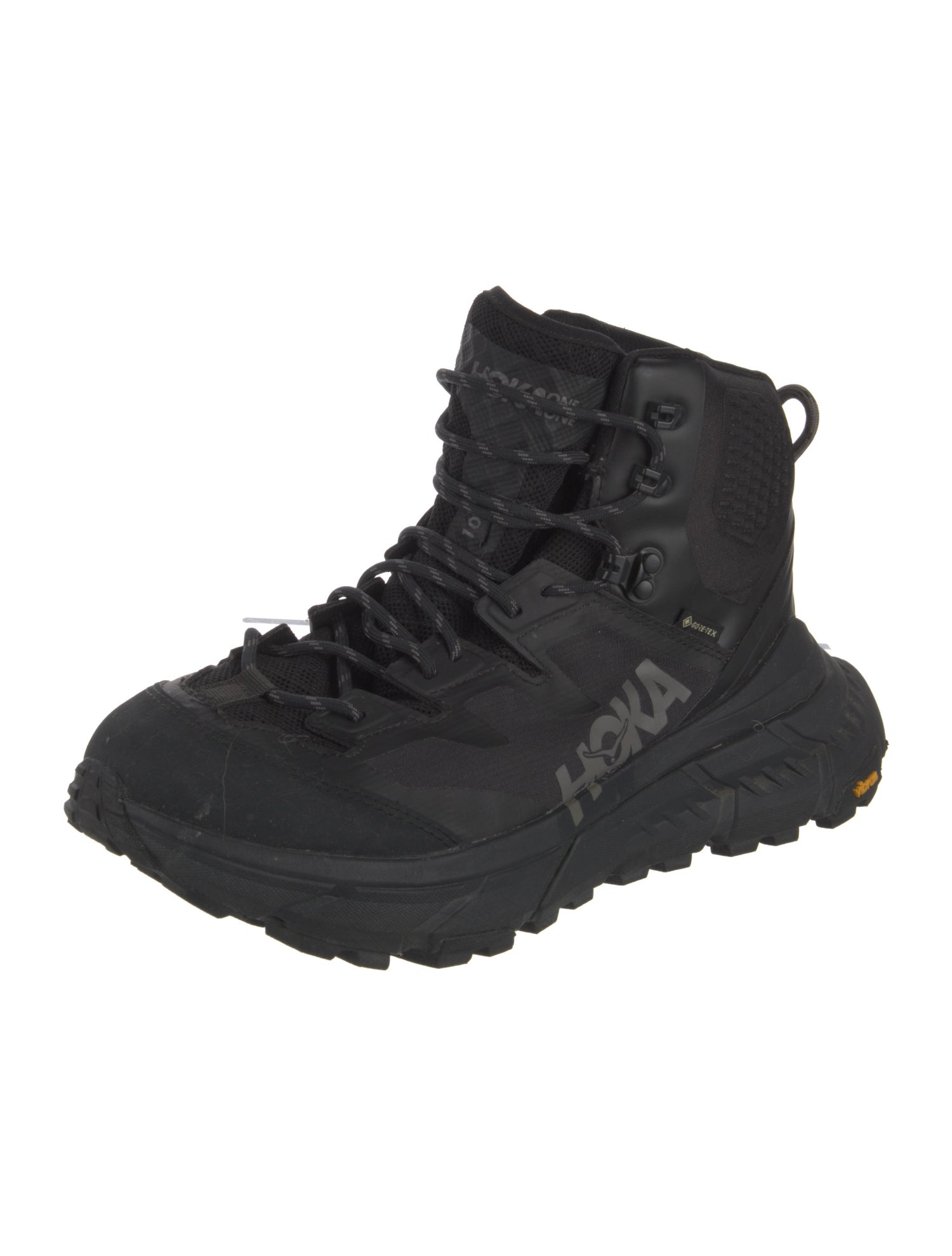 Hoka Nylon Lace-Up Boots