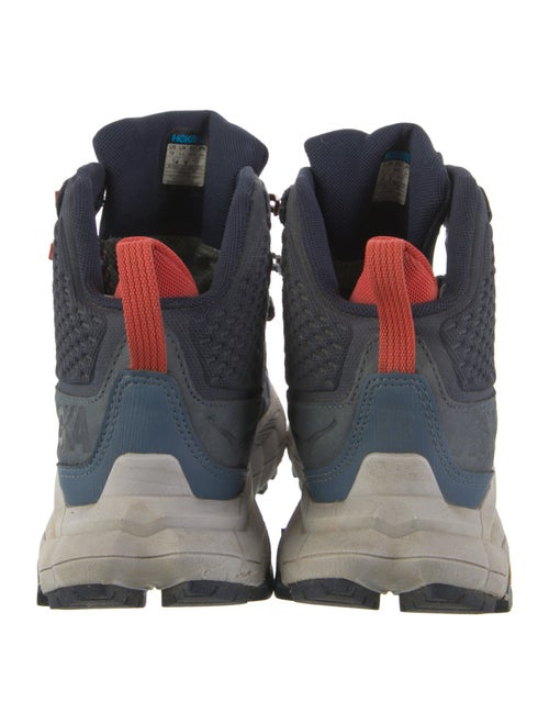 Hoka Nylon Colorblock Pattern Sneakers