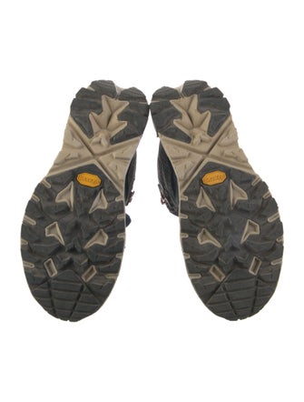 Hoka Nylon Colorblock Pattern Sneakers