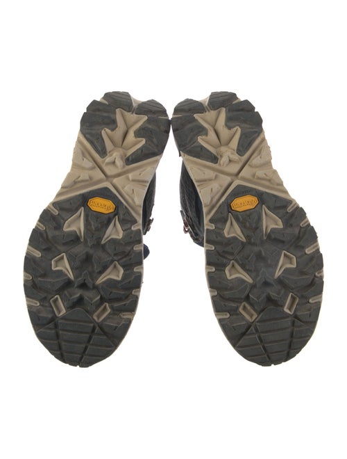 Hoka Nylon Colorblock Pattern Sneakers