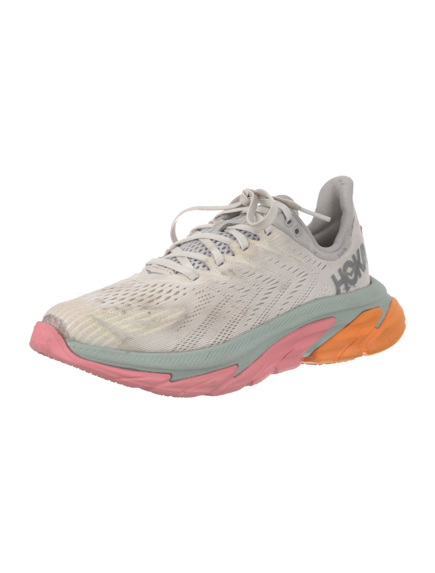 Hoka Mesh Printed Athletic Sneakers