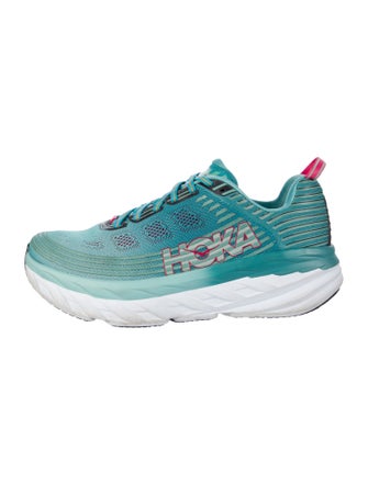 Hoka Striped Sneakers