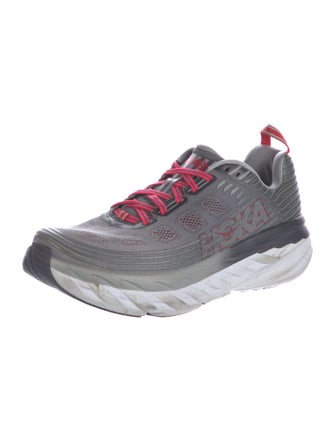 Hoka Mesh Printed Athletic Sneakers