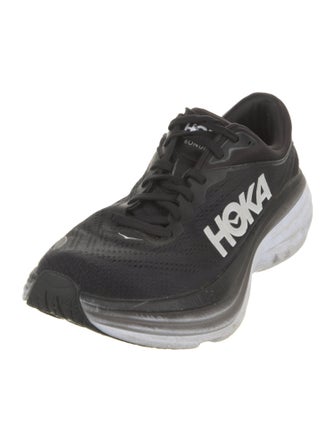 Hoka Mesh Graphic Print Athletic Sneakers