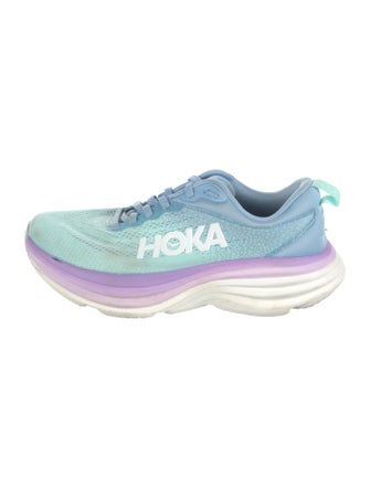 Hoka Mesh Graphic Print Athletic Sneakers