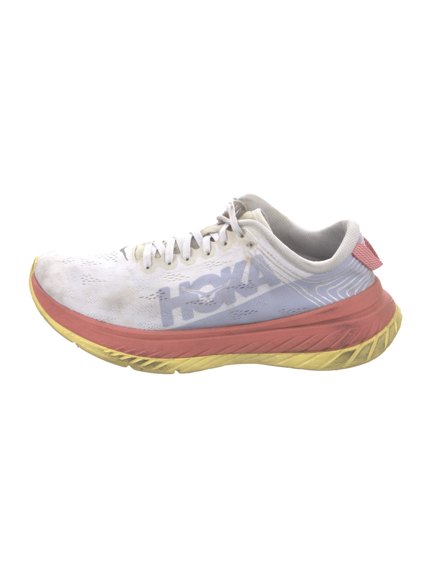 Hoka Mesh Colorblock Pattern Sneakers
