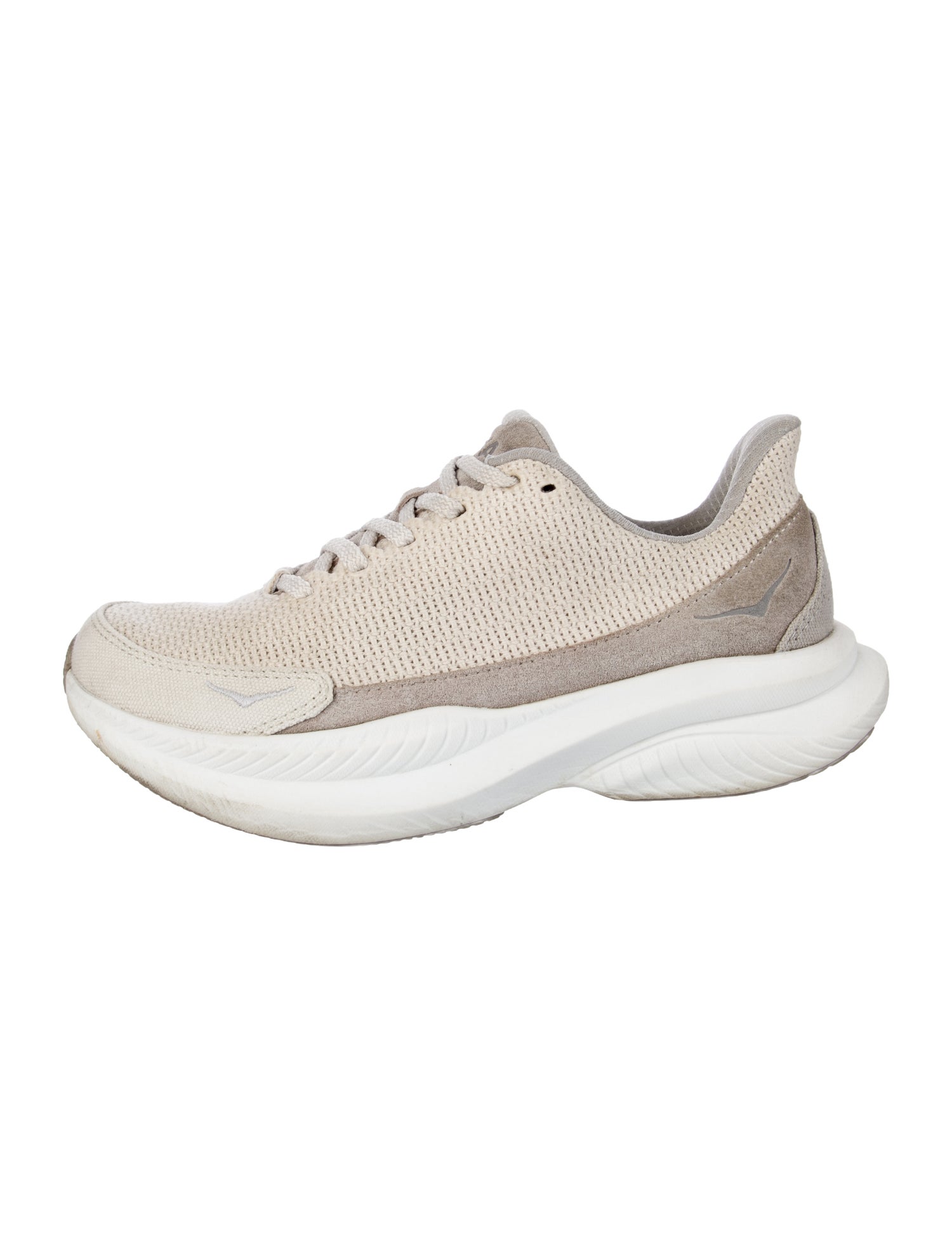 Hoka Mesh Colorblock Pattern Sneakers