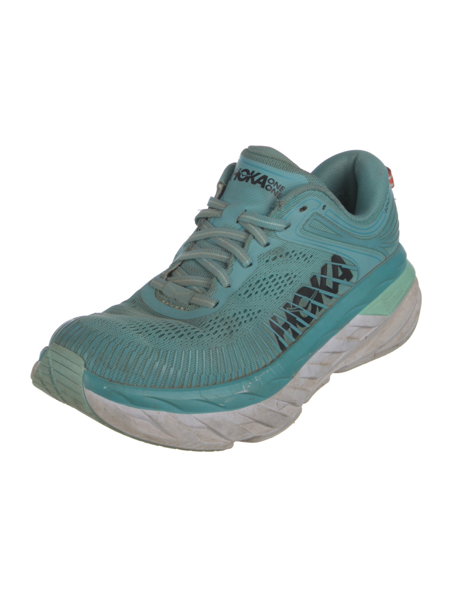 Hoka Mesh Graphic Print Sneakers