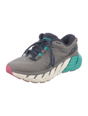 Hoka Mesh Mesh Accents Athletic Sneakers