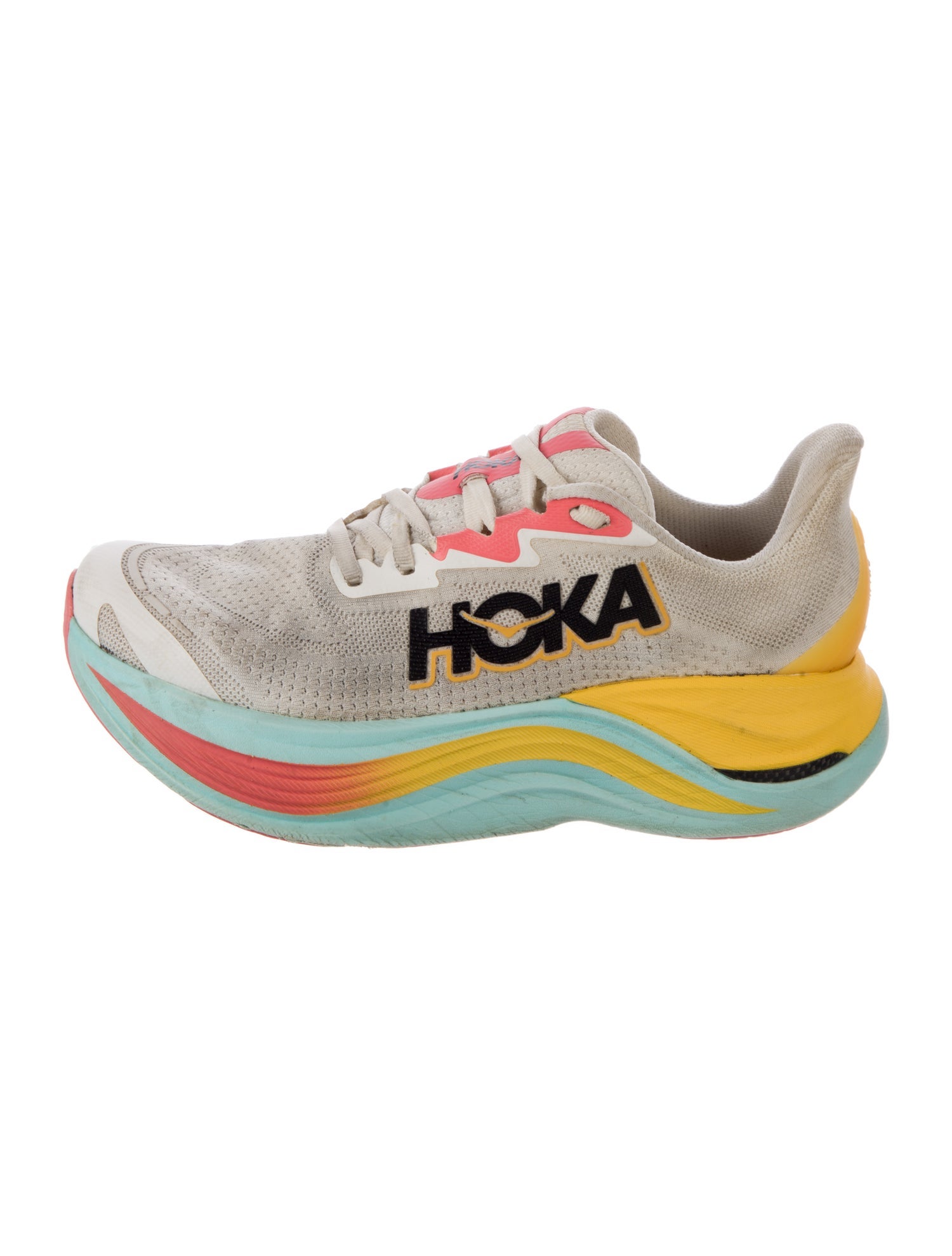 Hoka Graphic Print Chunky Sneakers