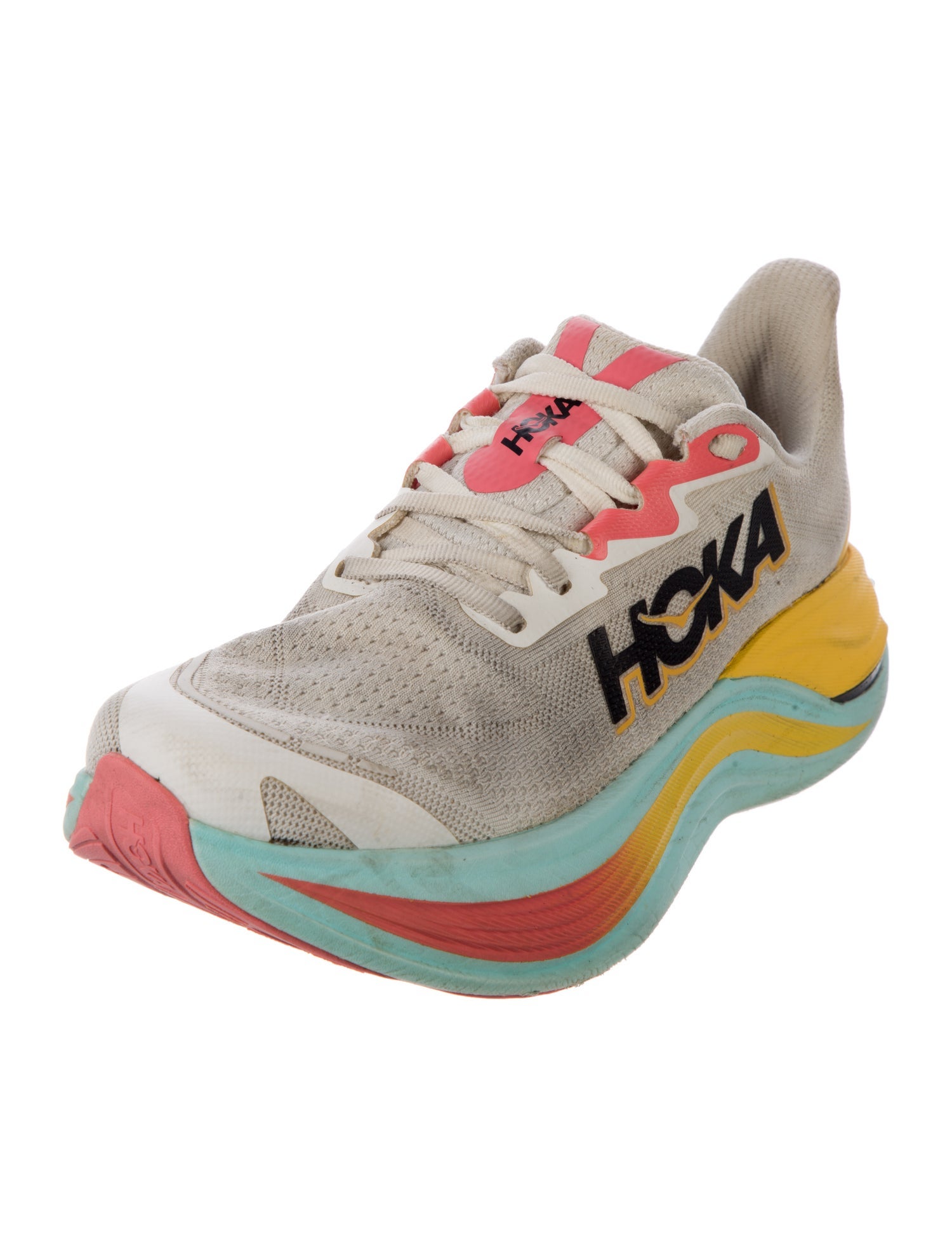 Hoka Graphic Print Chunky Sneakers