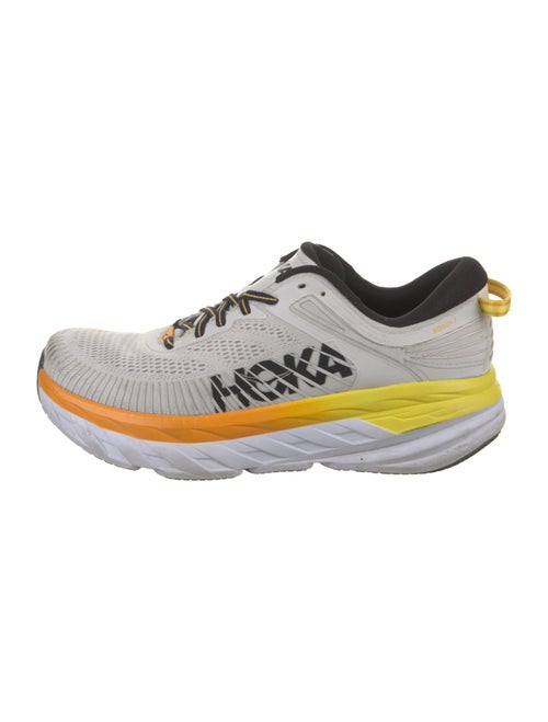 Hoka Mesh Colorblock Pattern Sneakers