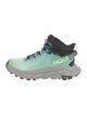 Hoka Mesh Colorblock Pattern Athletic Sneakers