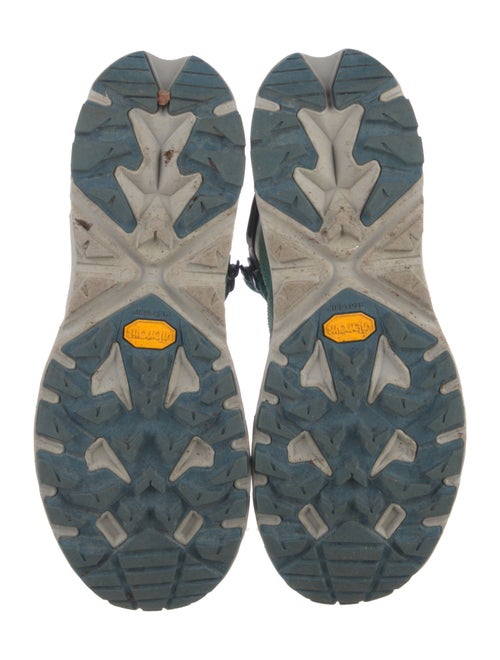 Hoka Mesh Colorblock Pattern Athletic Sneakers