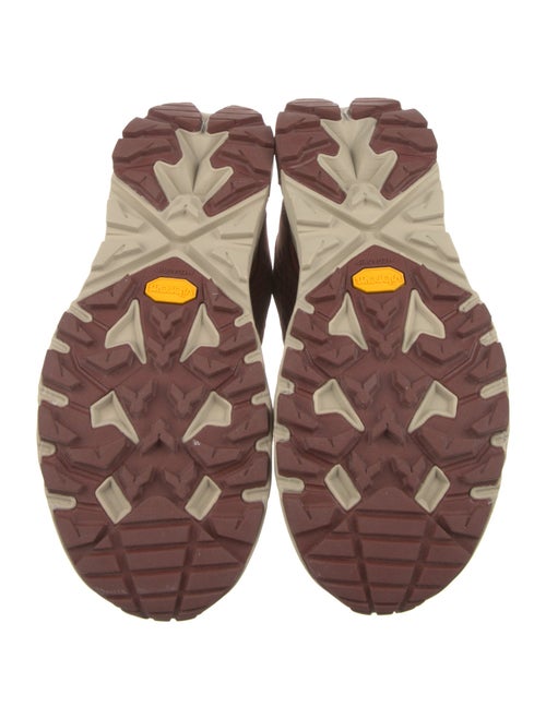 Hoka Mesh Colorblock Pattern Sneakers