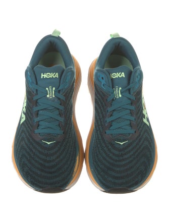 Hoka Mesh Graphic Print Athletic Sneakers