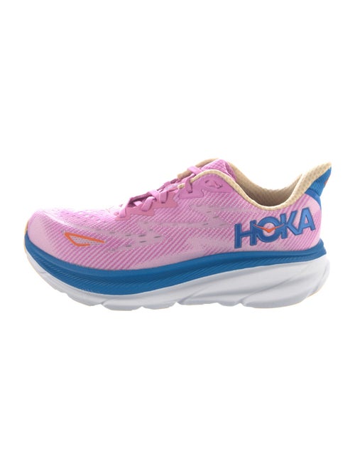 Hoka Mesh Graphic Print Athletic Sneakers