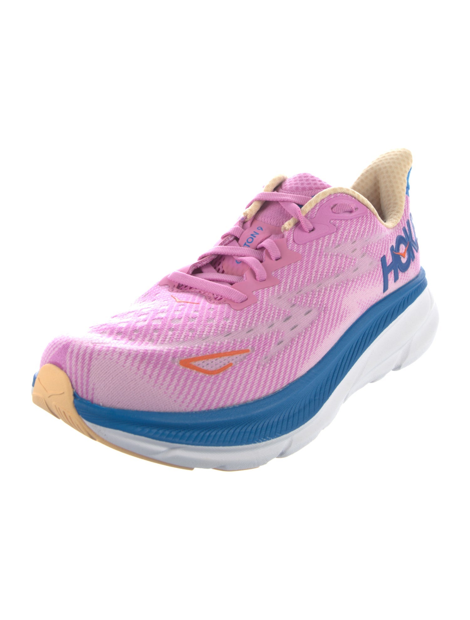 Hoka Mesh Graphic Print Athletic Sneakers