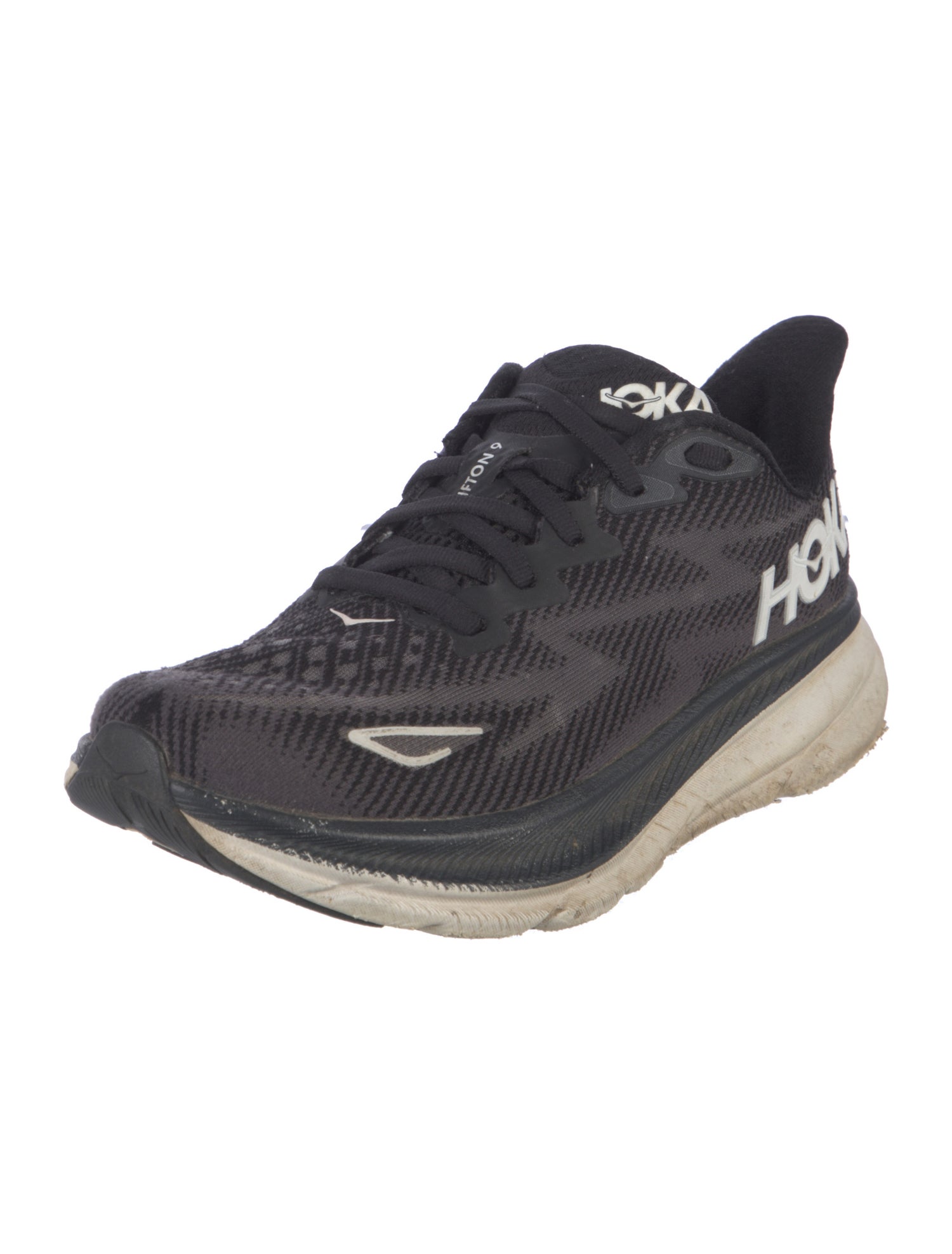 Hoka Mesh Graphic Print Athletic Sneakers