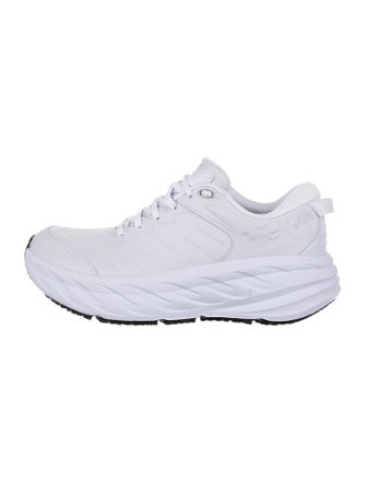 Hoka Leather Athletic Sneakers