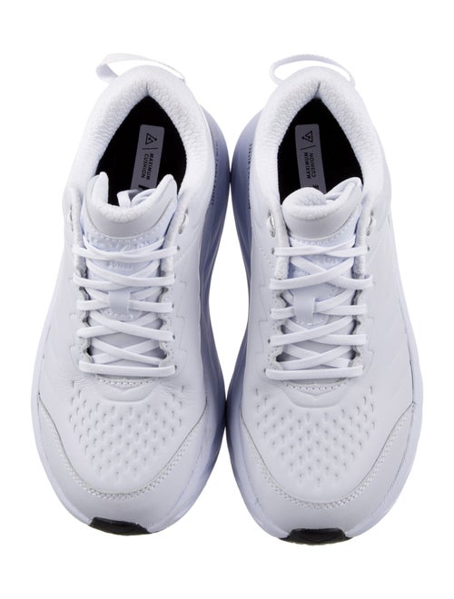 Hoka Leather Athletic Sneakers