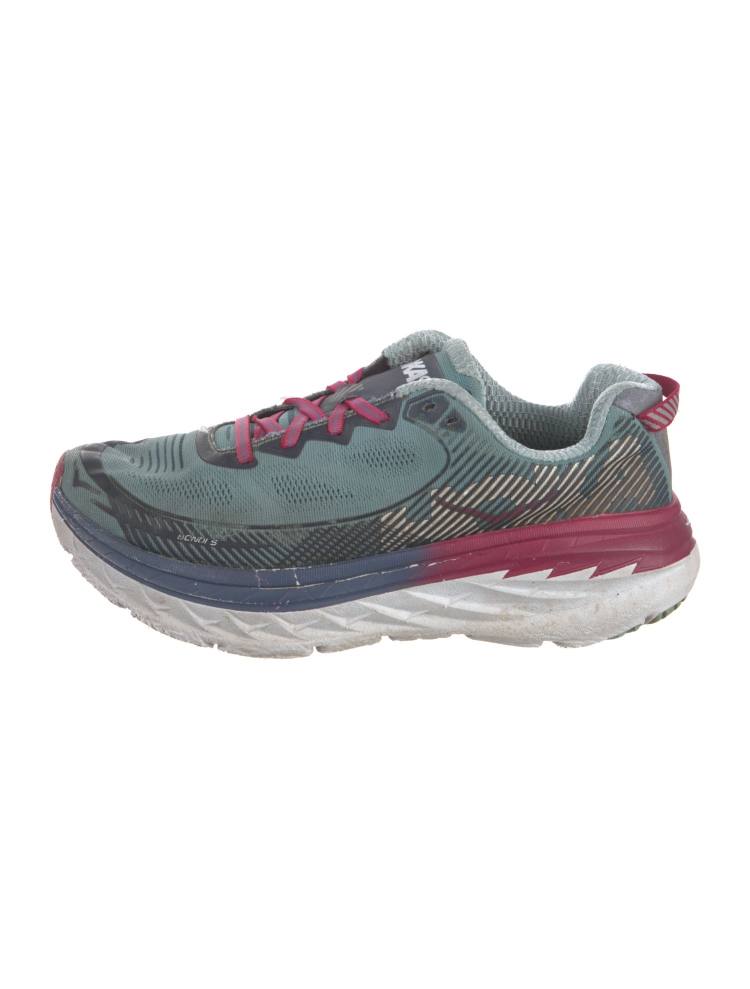 Hoka Mesh Printed Athletic Sneakers