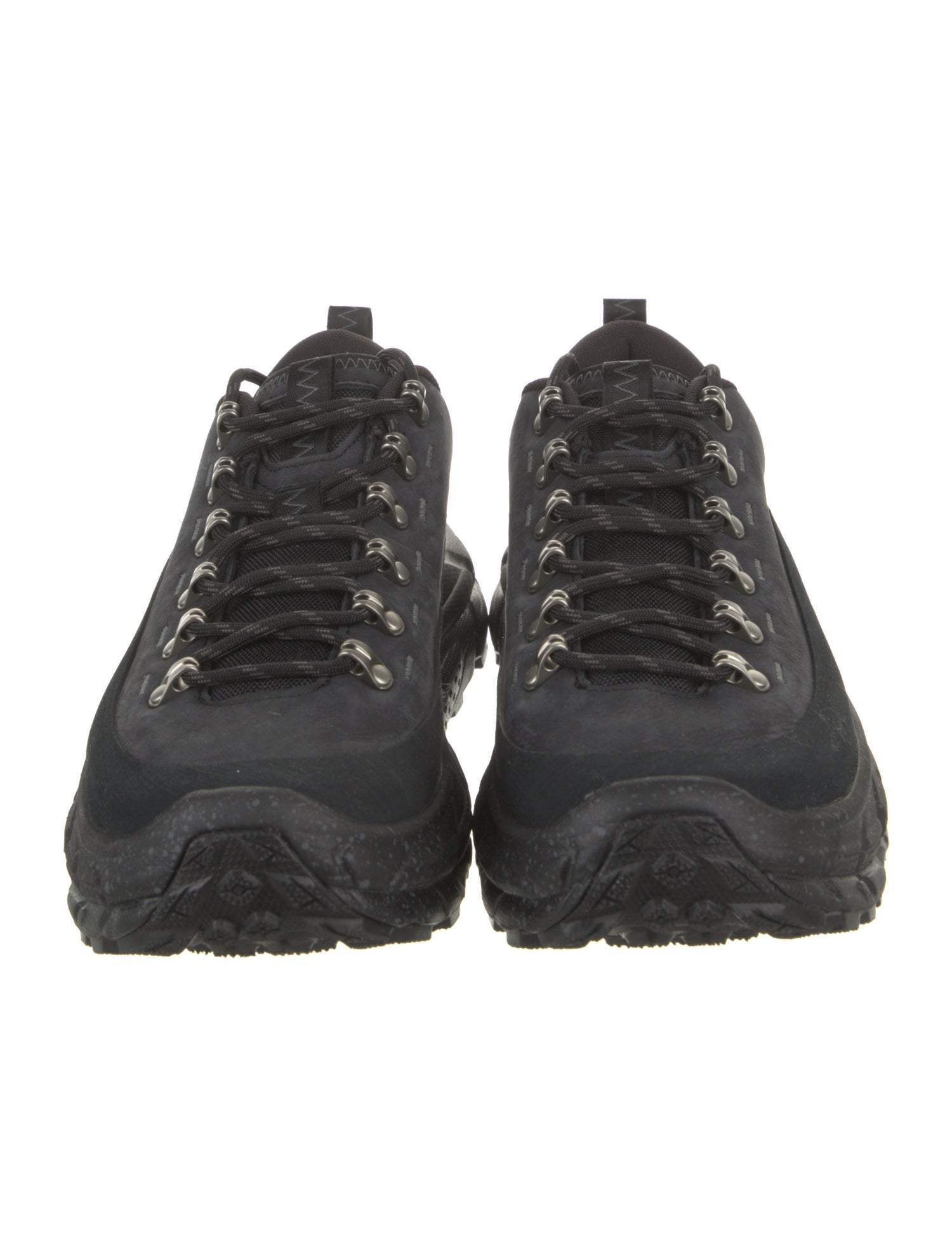 Hoka Suede Athletic Sneakers