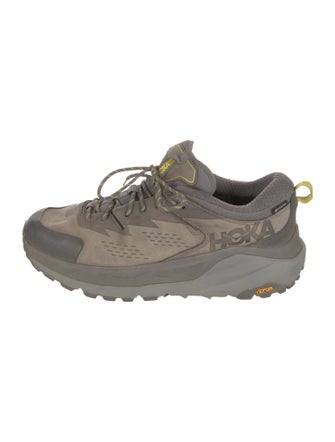 Hoka Suede Athletic Sneakers
