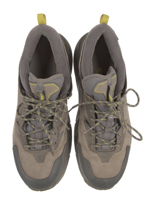 Hoka Suede Athletic Sneakers