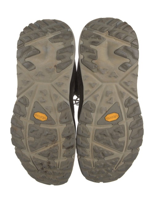 Hoka Suede Athletic Sneakers