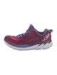 Hoka Mesh Striped Athletic Sneakers
