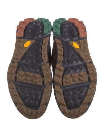 Hoka Suede Athletic Sneakers